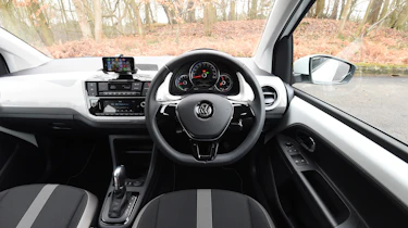 Volkswagen e-up! electric car 2017 - interior
