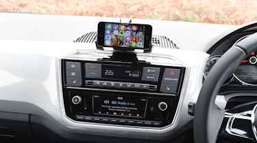 Volkswagen e-up! electric car 2017 - dashboard