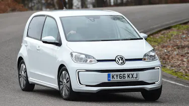 Volkswagen e-up! electric car 2017 - front quarter