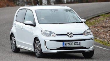 Volkswagen e-up! electric car 2017 - front quarter