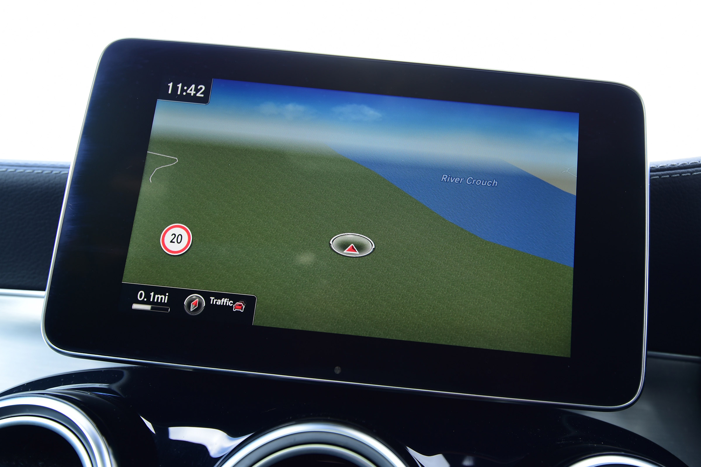 Mercedes GLC - sat-nav