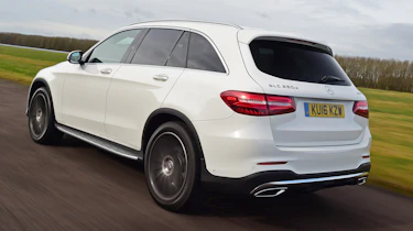 Mercedes GLC - rear cornering