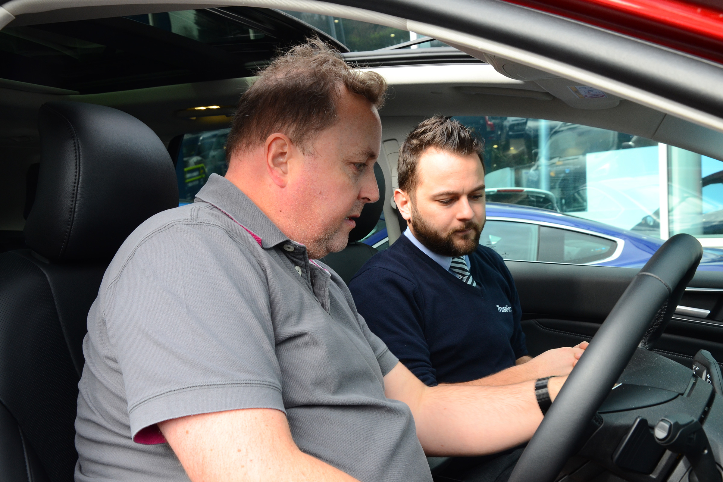 Long-term test review: Ford Edge - first report dealer interior