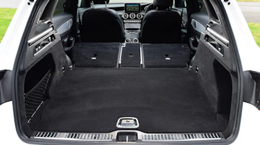 Mercedes GLC - boot seats down