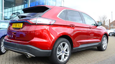 Long-term test review: Ford Edge - rear quarter