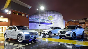 Audi Q5 vs Jaguar F-Pace vs Mercedes GLC - header