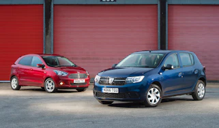 Dacia Sandero vs Ford Ka+ - header
