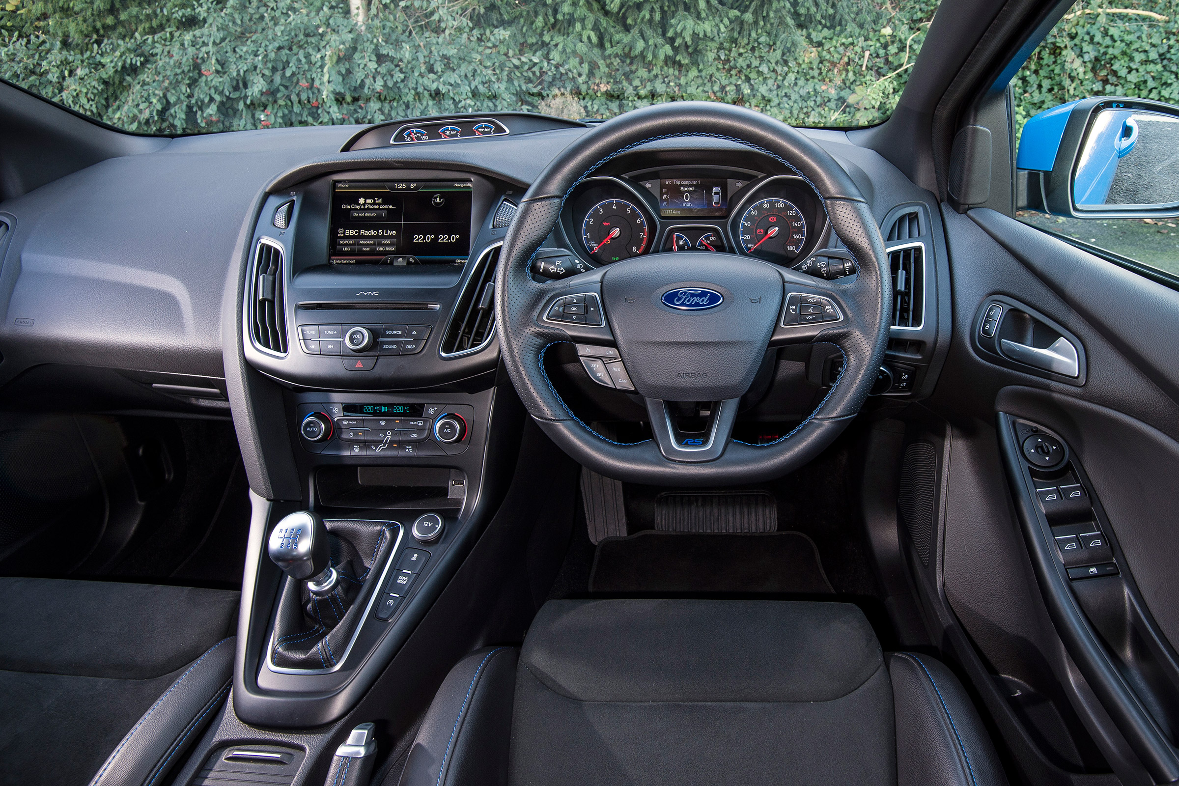 Ford Focus RS Mountune - dash