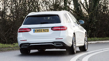 Mercedes E-Class Estate 2017 - E 220d 4MATIC rear cornering