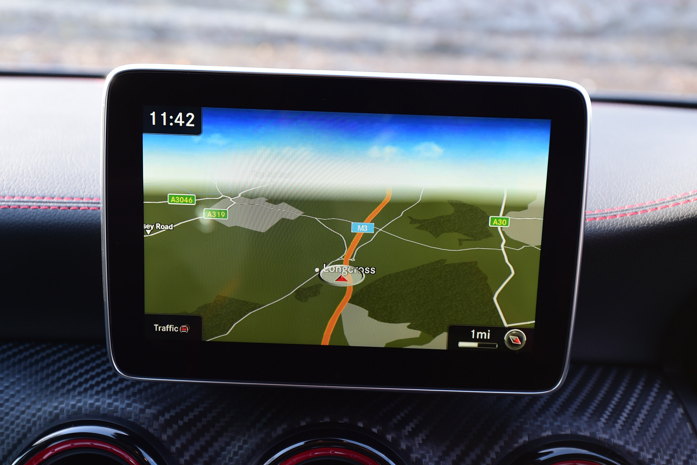 Mercedes-AMG A 45 - sat-nav