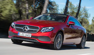 Mercedes E-Class Coupe - E 220d front tracking