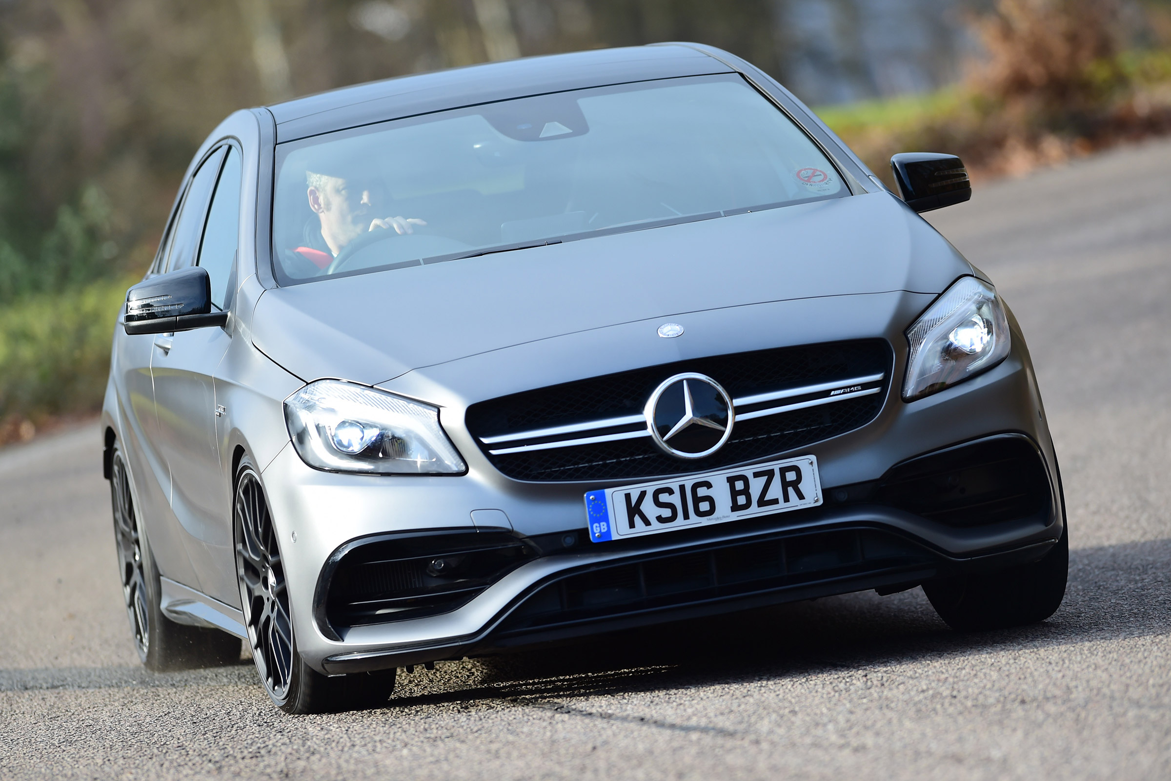 Mercedes-AMG A 45 - front cornering