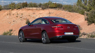 Mercedes E-Class Coupe - E 220d rear cornering