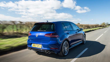 Volkswagen Golf R 2017 rear tracking