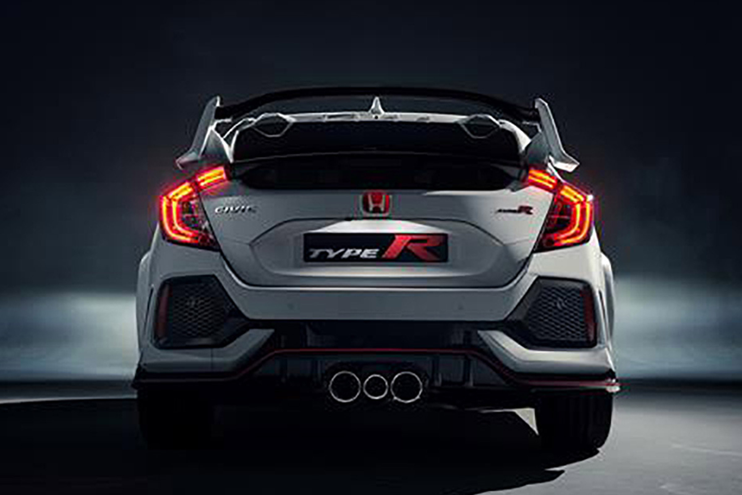Honda Civic Type-R rear leaked pic
