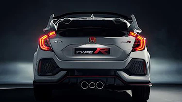 Honda Civic Type-R rear leaked pic