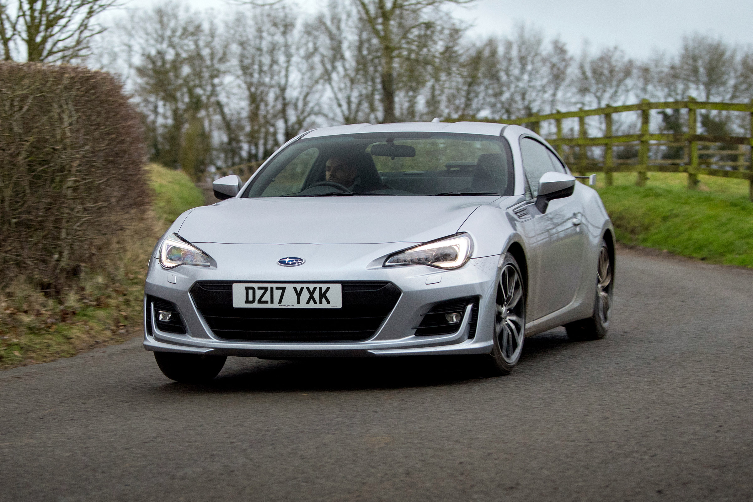 Subaru BRZ - front cornering