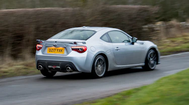 Subaru BRZ - rear action