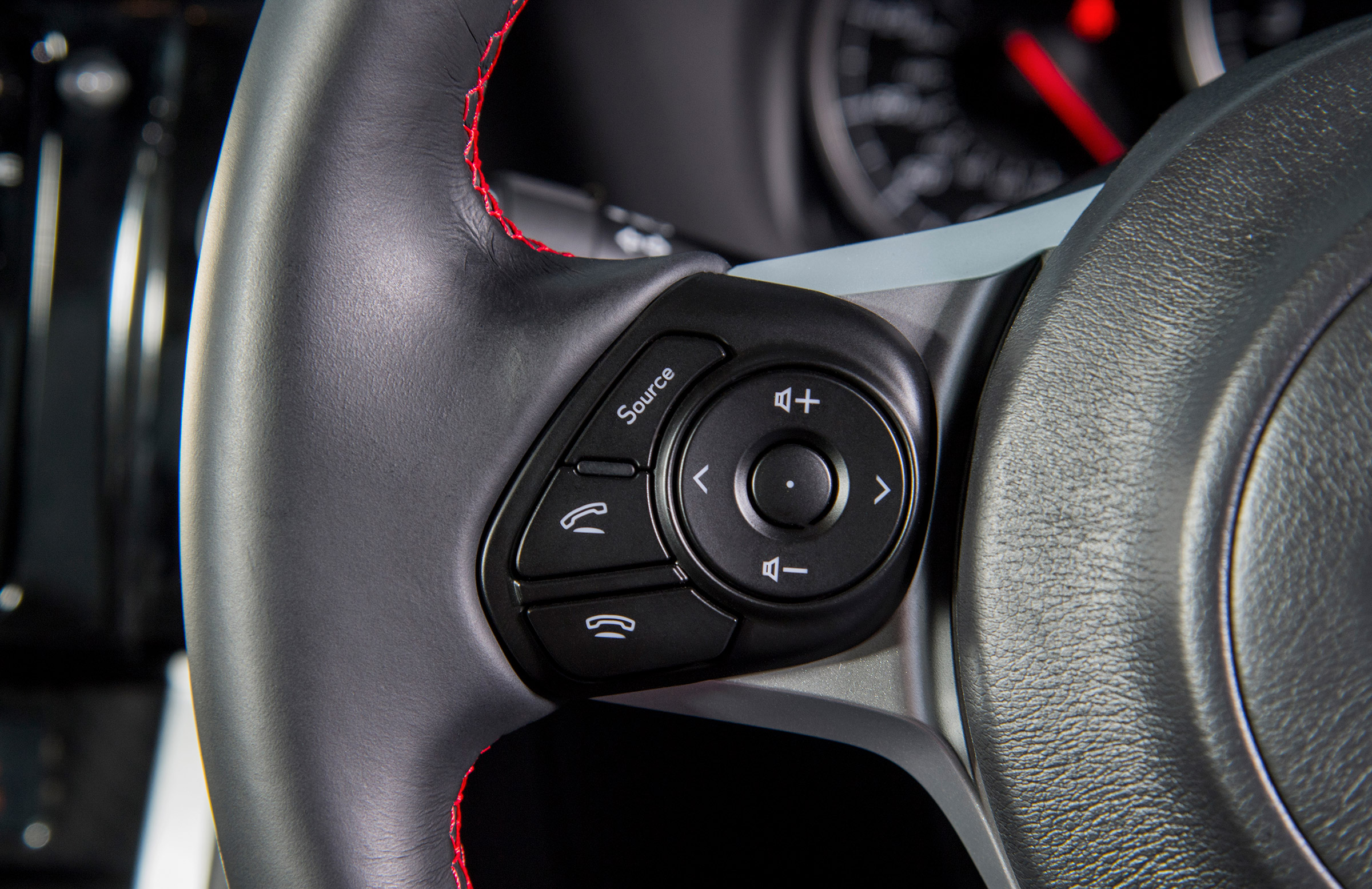 Subaru BRZ - steering wheel detail