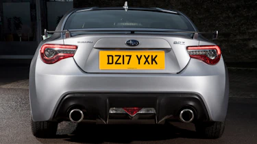 Subaru BRZ - full rear static