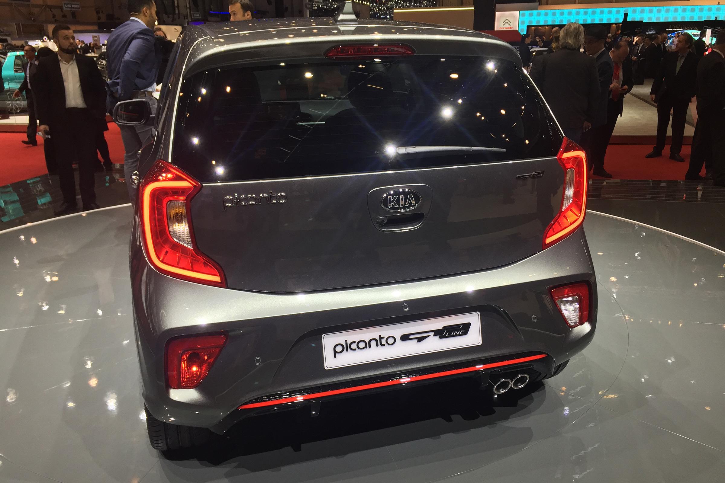Kia Picanto GT Line 2017 - Geneva rear grey