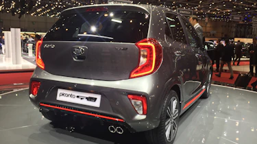 Kia Picanto GT Line 2017 - Geneva rear quarter grey