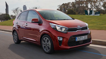 Kia Picanto 2017 - orange front tracking