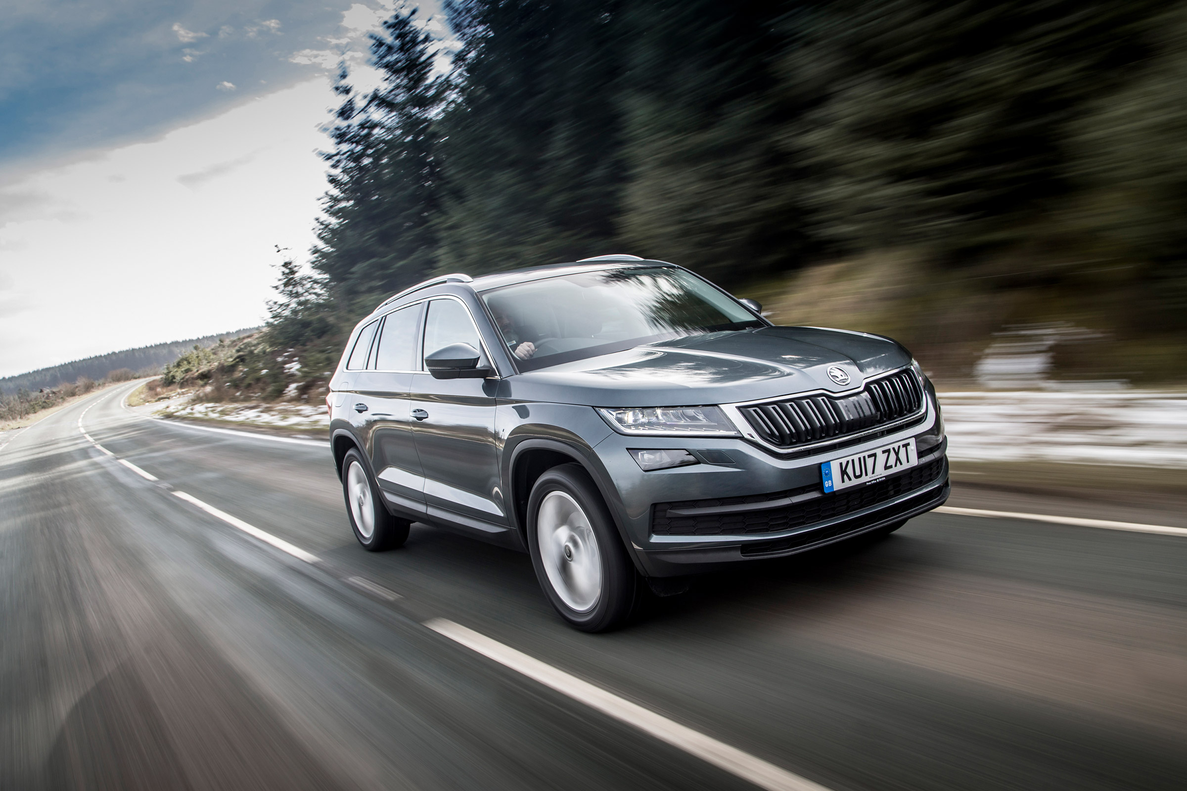 Skoda Kodiaq - front panning
