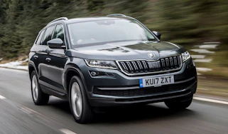 Skoda Kodiaq - front action