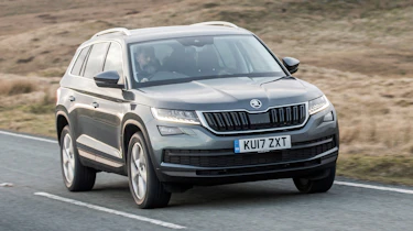 Skoda Kodiaq - front tracking