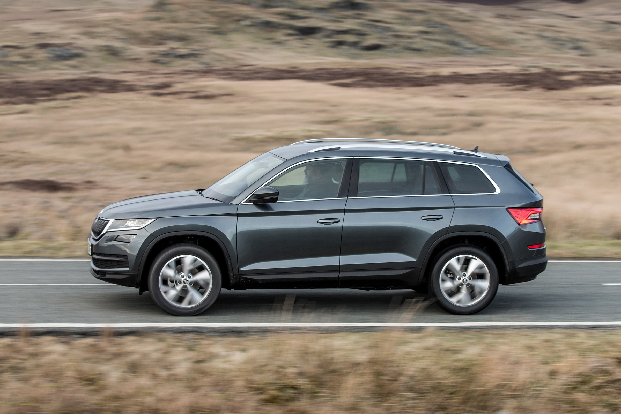 Skoda Kodiaq - side action