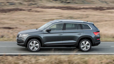 Skoda Kodiaq - side action