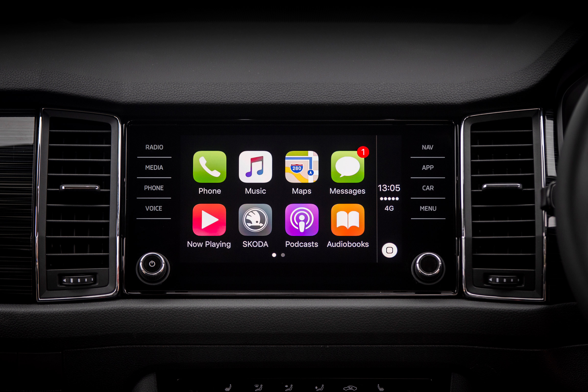 Skoda Kodiaq - Apple CarPlay