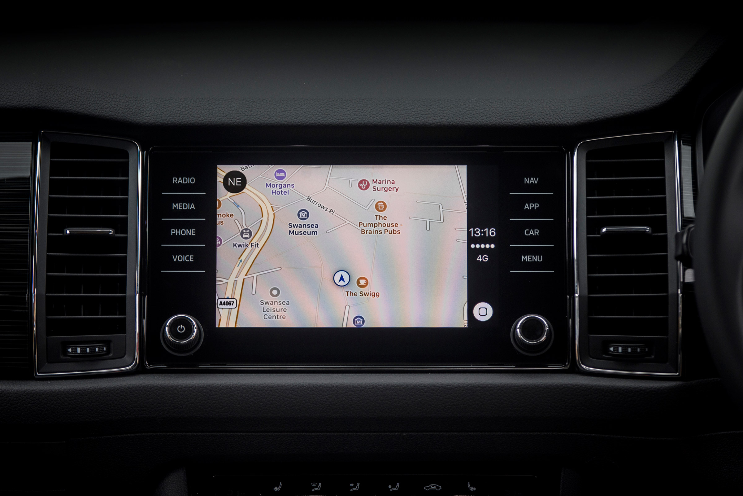 Skoda Kodiaq - sat-nav