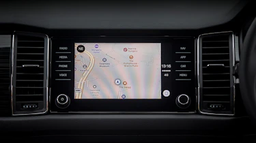 Skoda Kodiaq - sat-nav