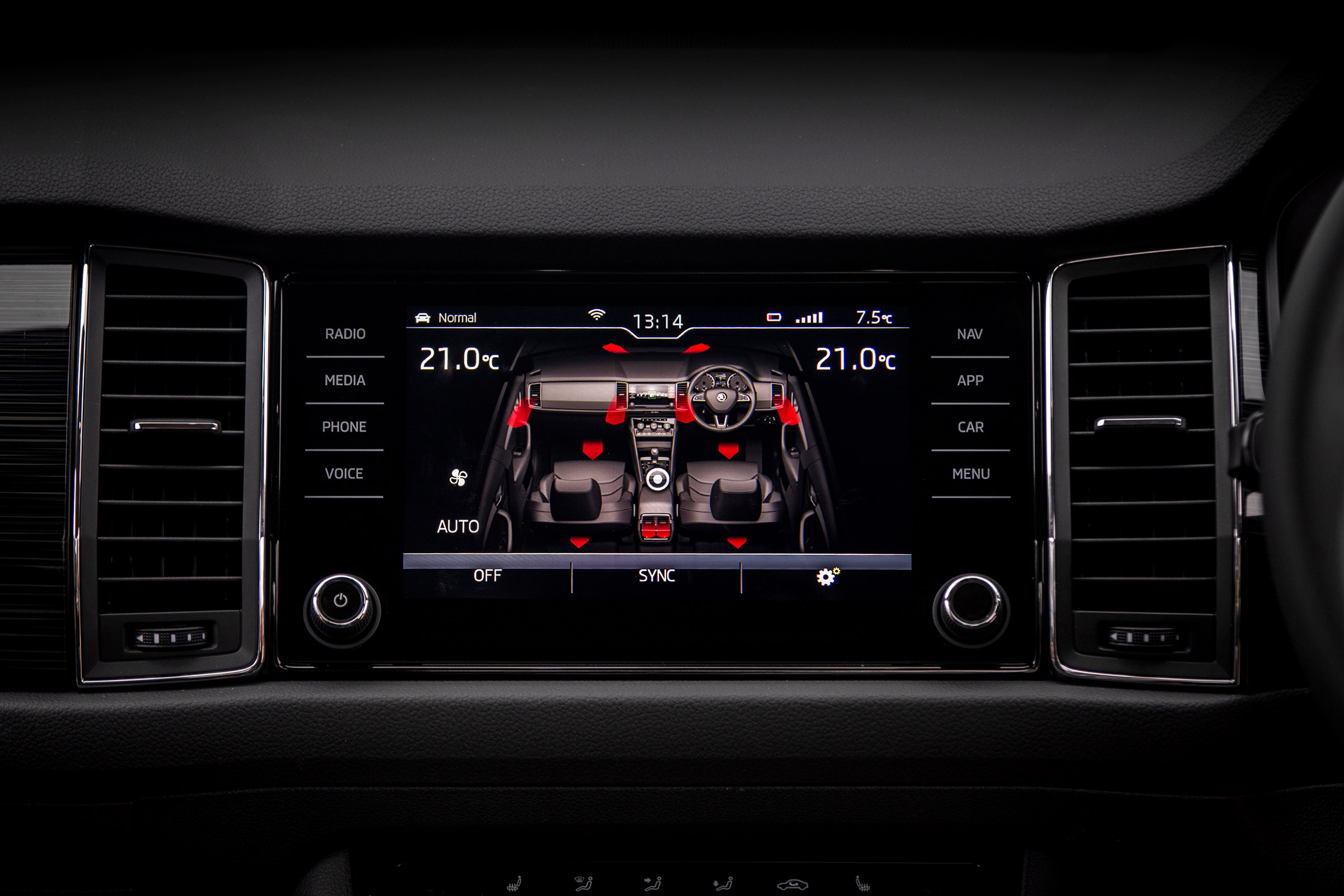 Skoda Kodiaq - infotainment