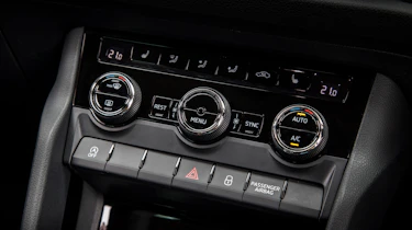 Skoda Kodiaq - centre console