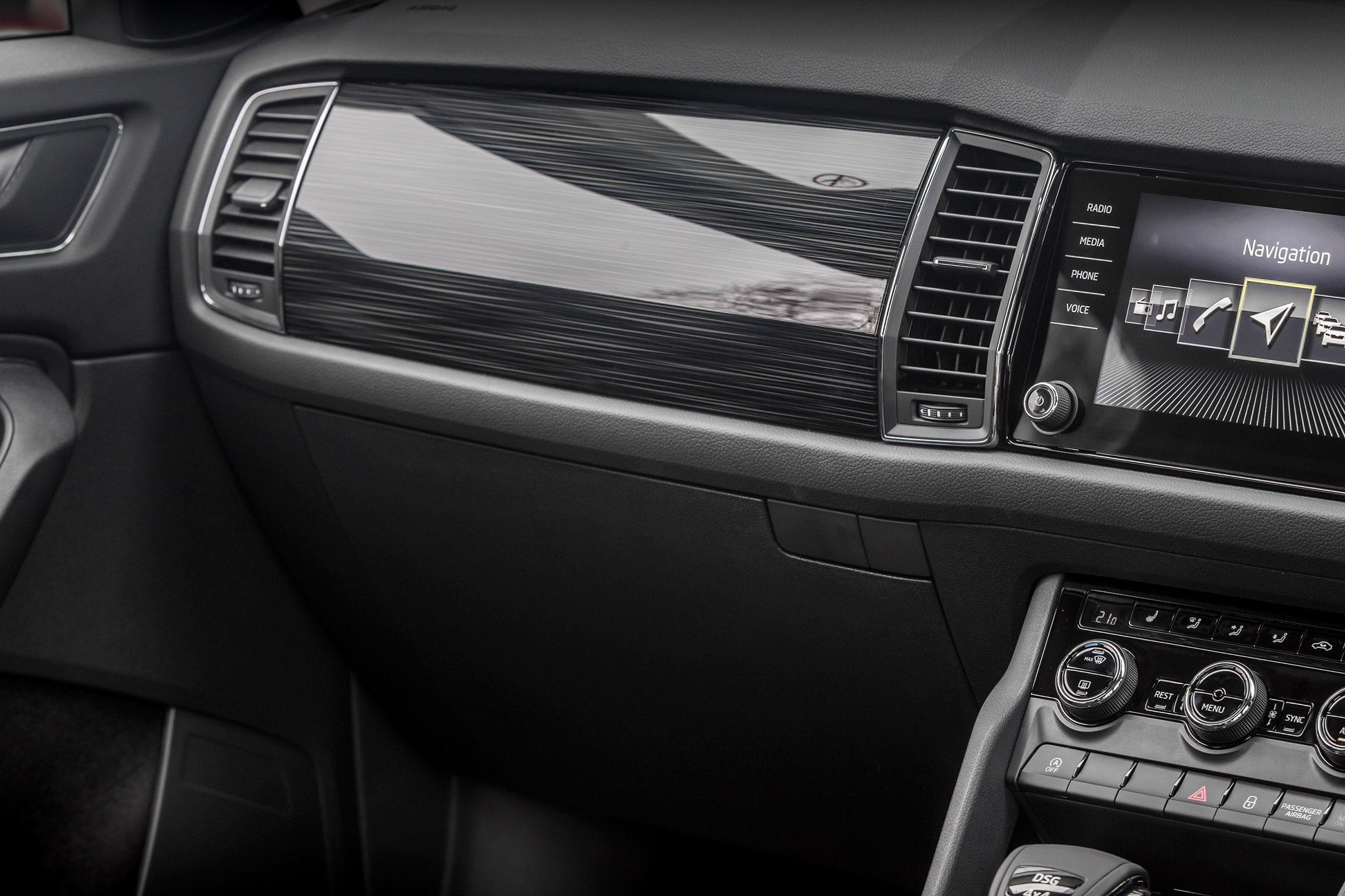 Skoda Kodiaq - interior detail
