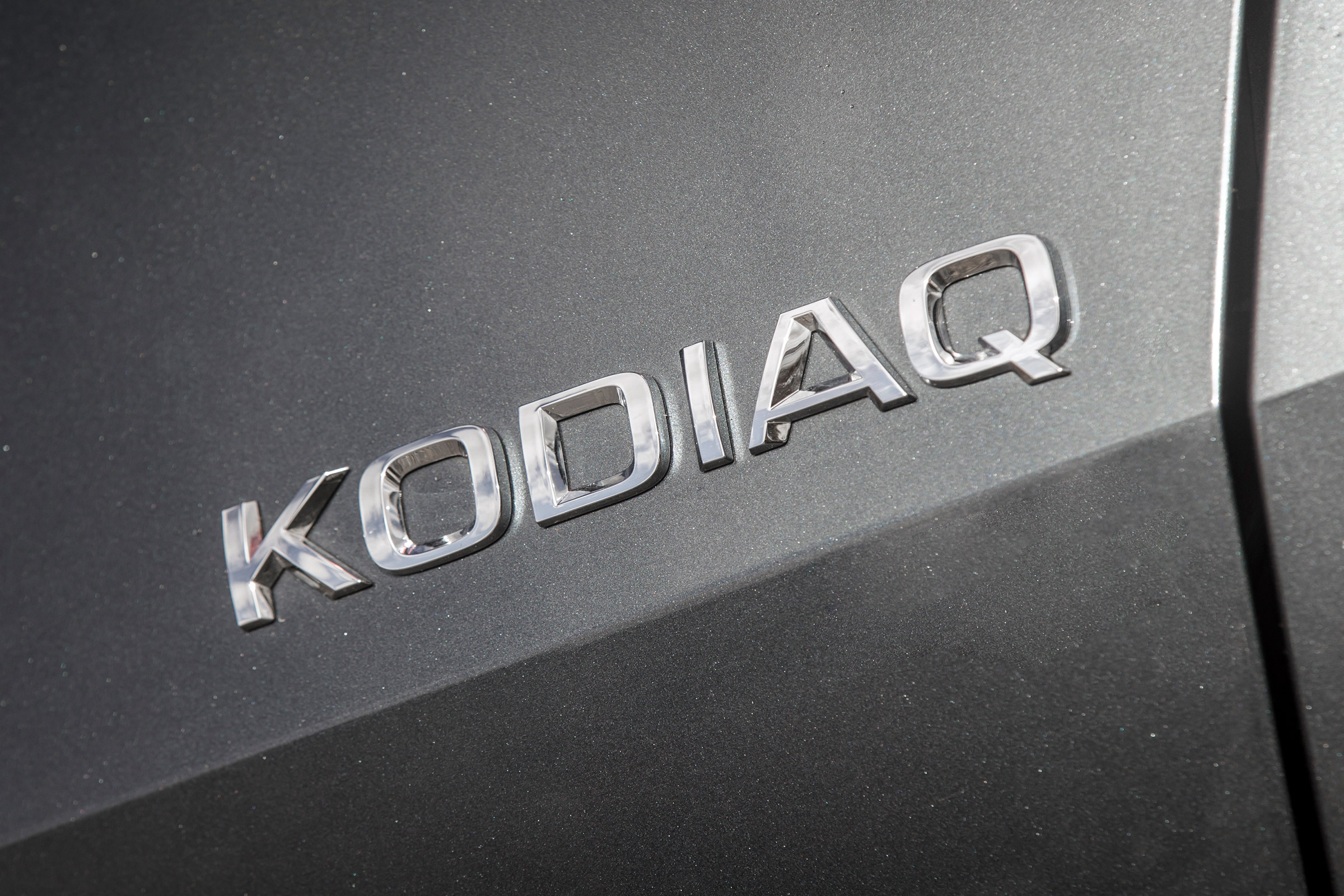 Skoda Kodiaq - Kodiaq badge