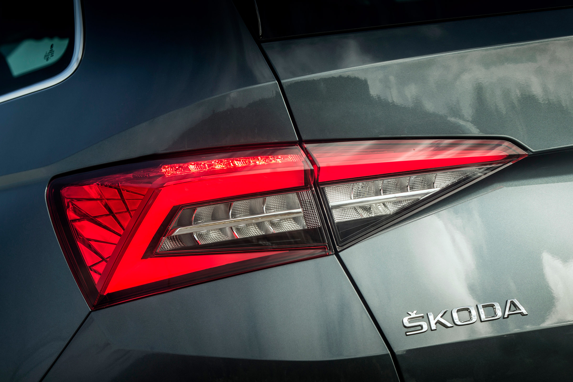 Skoda Kodiaq - rear light detail