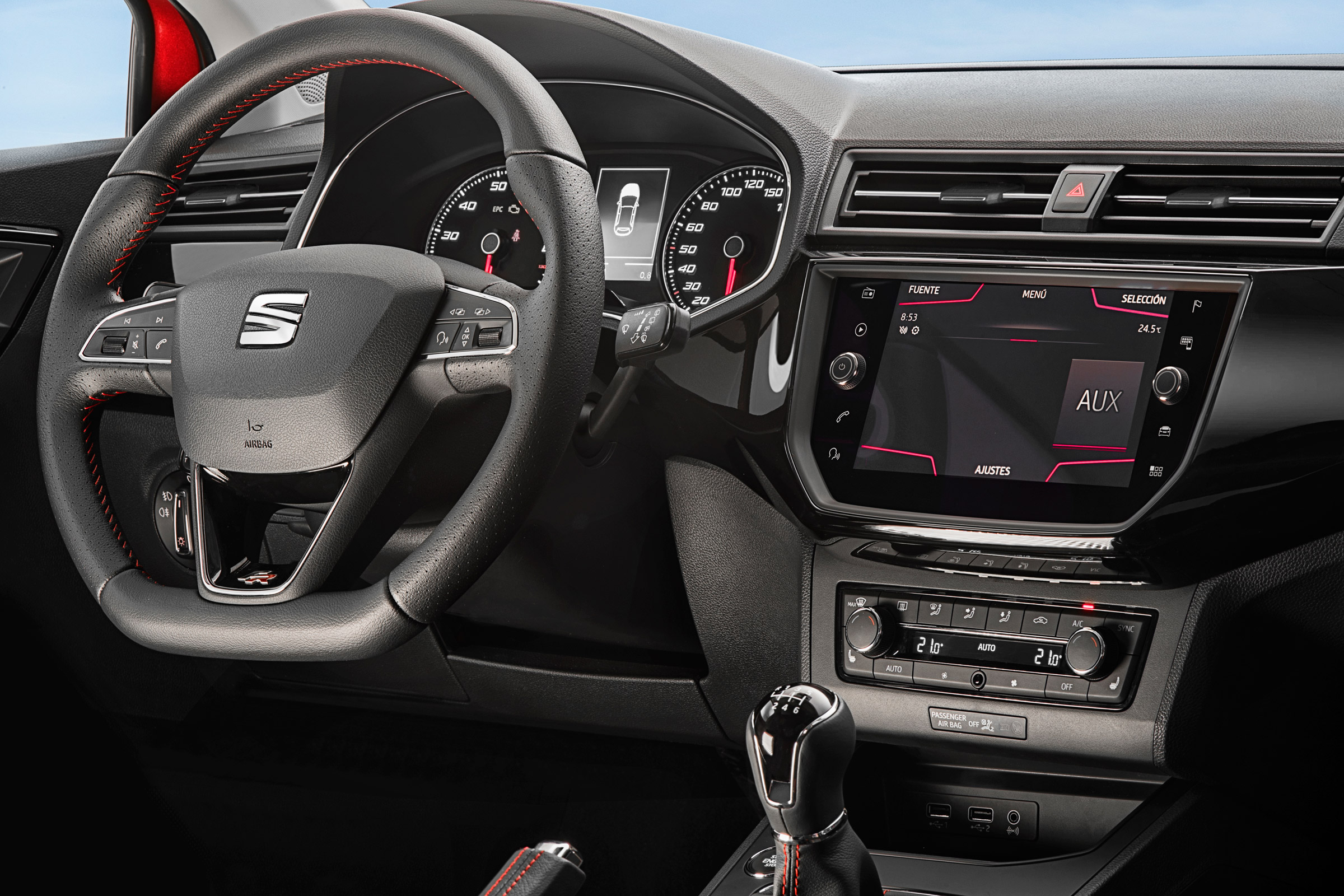 New SEAT Ibiza FR 2017 steering