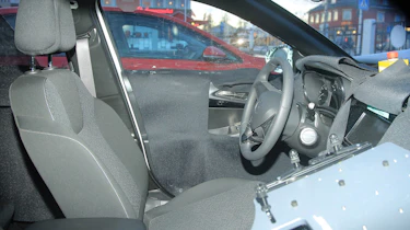 vauxhall corsa 2018 spy shot interior