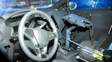 vauxhall corsa 2018 spy shot interior