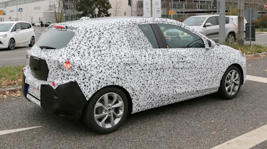 vauxhall corsa 2018 spy shot rear quarter