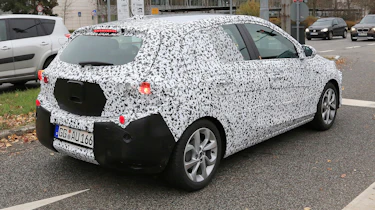 vauxhall corsa 2018 spy shot rear quarter