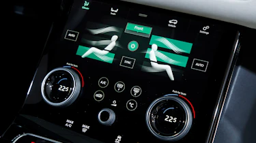 Range Rover Velar show - air-con