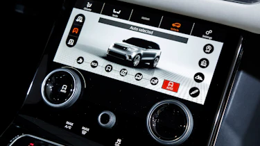 Range Rover Velar show - infotainment