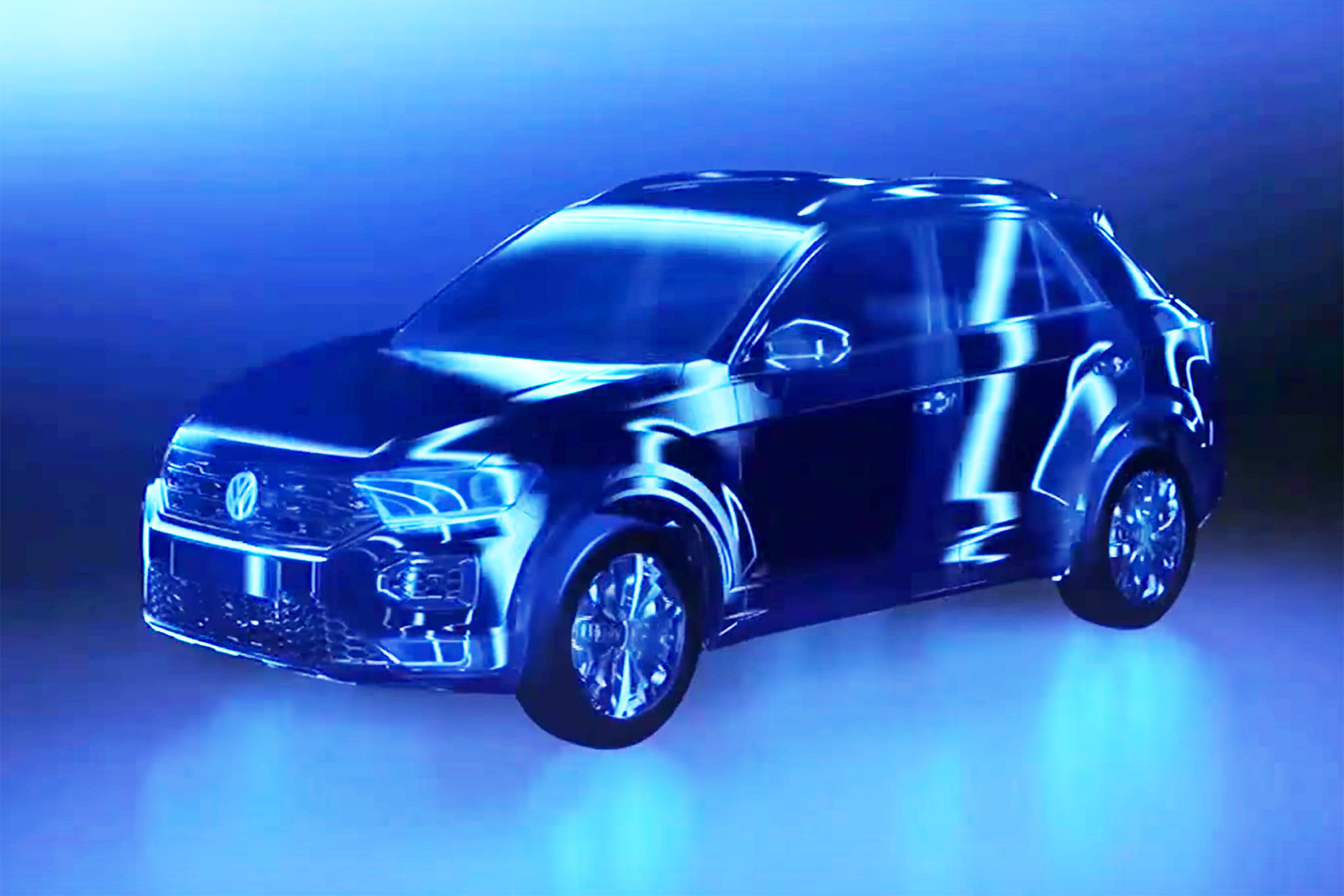 Volkswagen T-Roc teaser Geneva 2017