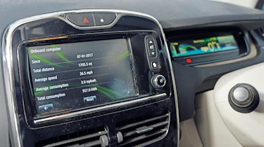 Electric car case study - Renault ZOE Sam East infotainment