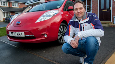 Electric car case study - Nissan Leaf Mark Tebbutt header